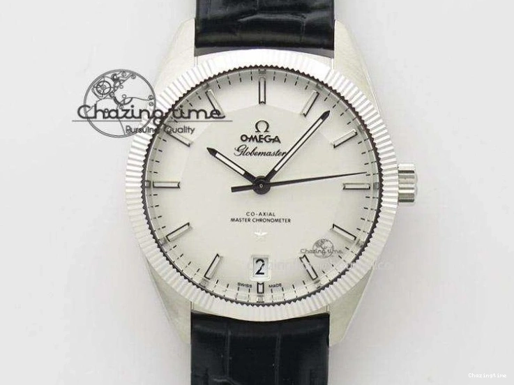 1230 Planet Ocean Master Chronometer Chrono DLC OM 1:1 Best Edition Black Dial On Nylon Strap A Chic 8103